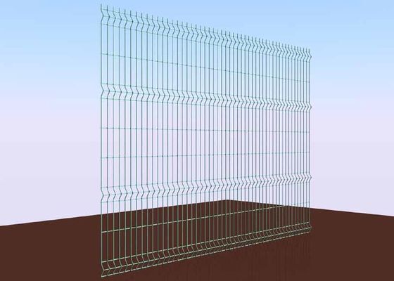 Гальванизированная стеной загородка ячеистой сети обшивает панелями максимум усиливает 55ММ С 100ММ